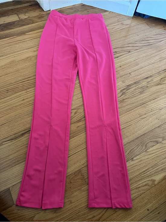 SHEIN Pants - SHEIN Hot Pink Boot Cut Flare Pants